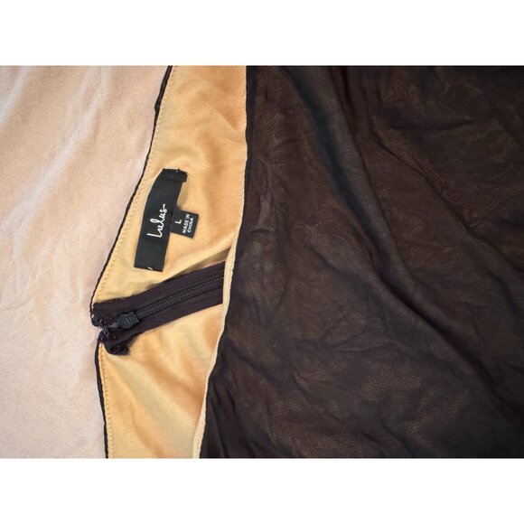 Lulus Black Ruched One-shoulder Bodycon Dress - Size L - Picture 7 of 7